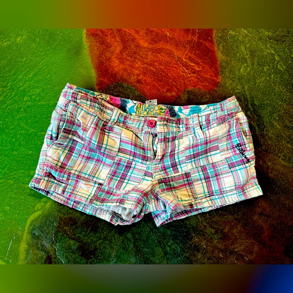 Billabong Plaid Shorts
